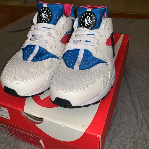 Nike Air Huarache OG pink/blue - Picture 3 of 6